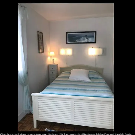 St Valery En Caux, Vue Et Falaise: Le Bleu De Lo Apartment *